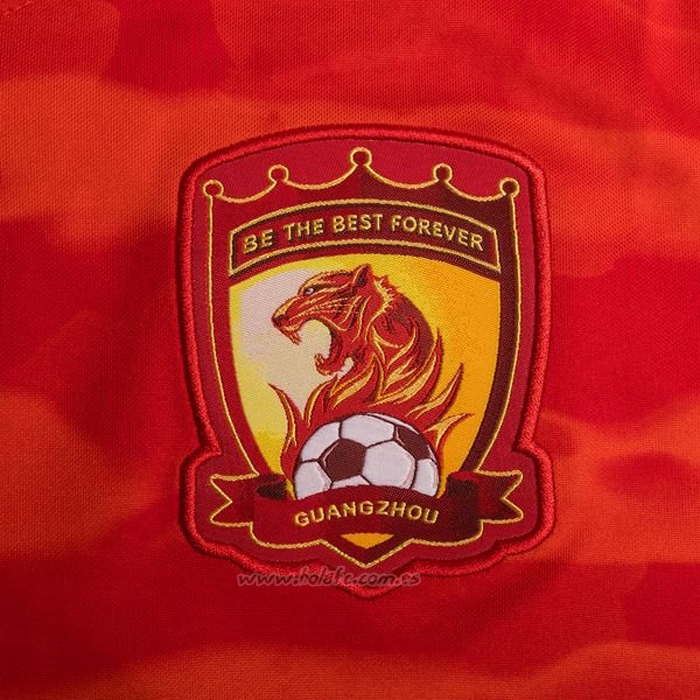 Camiseta Guangzhou FC Primera 2021 Tailandia